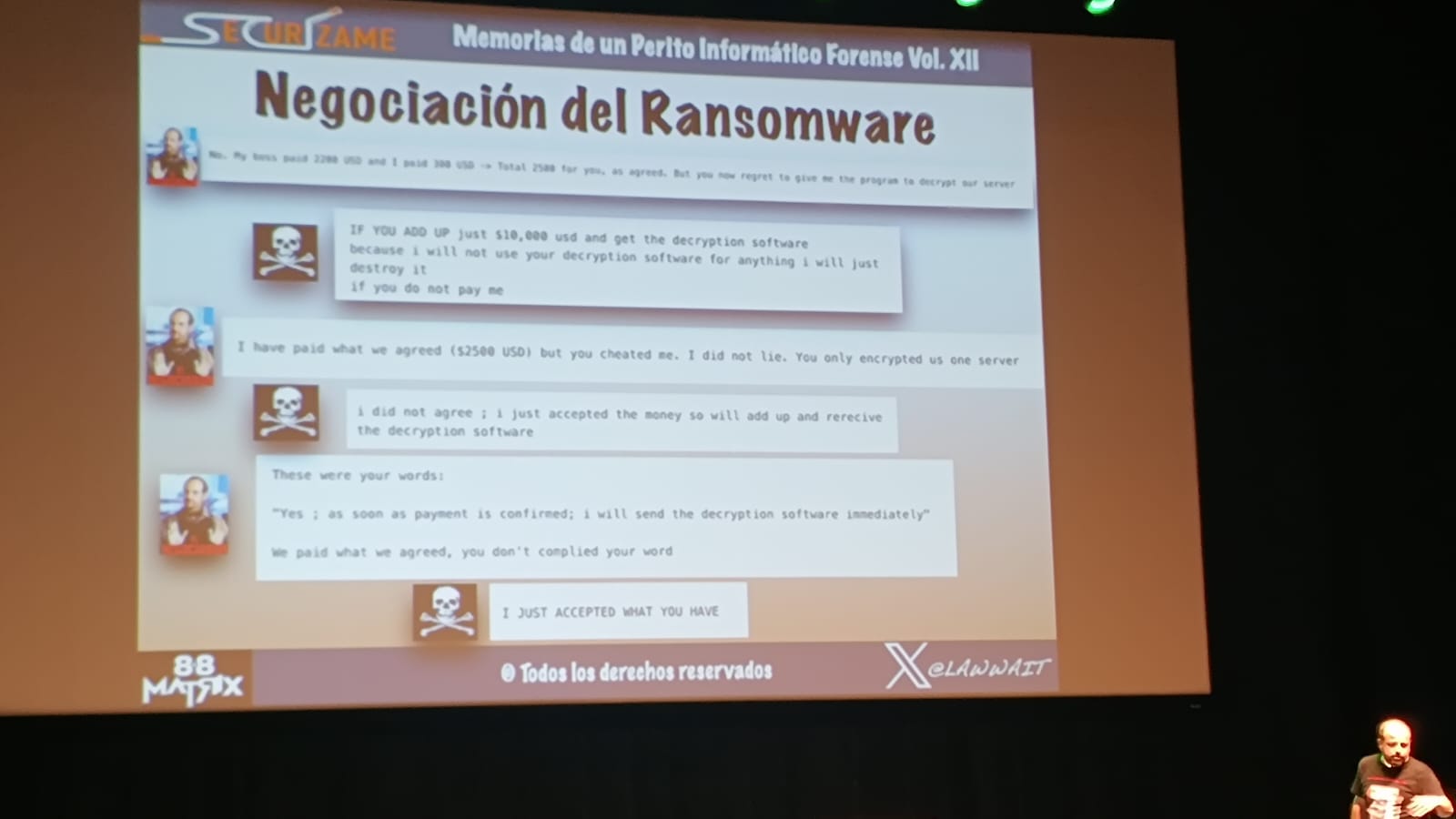 Negociación ransomware7
