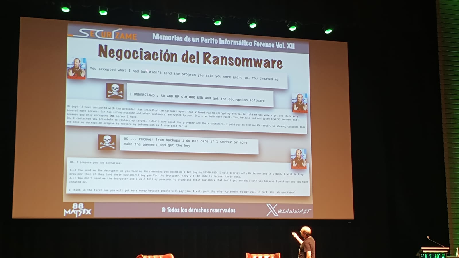 Negociación ransomware8