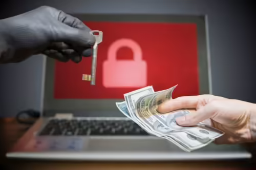 Negociación de ransomware en 8.8 matrix